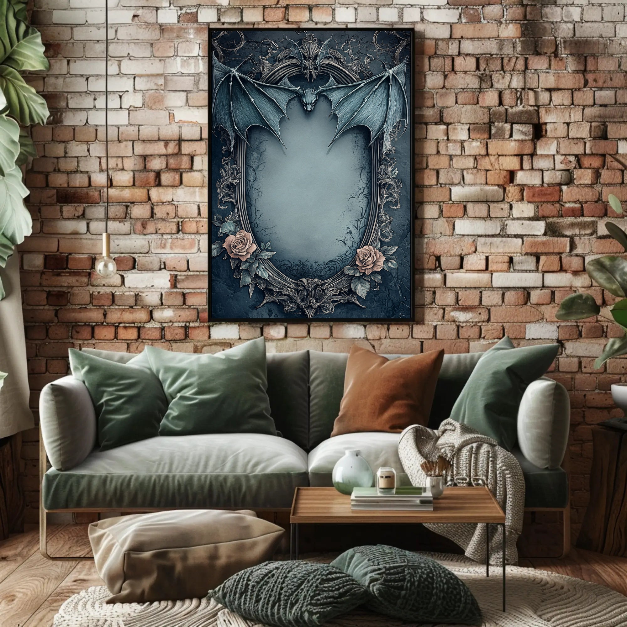 Gothic Elegance Frame Poster