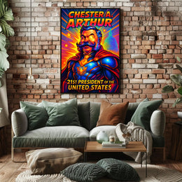 Chester A. Arthur 21st President Poster PosterGoat