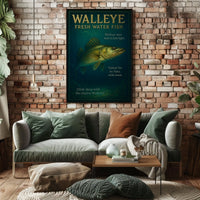 The Elusive Walleye Poster
