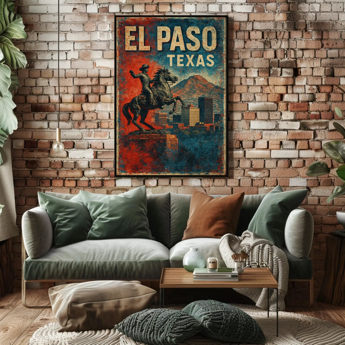 El Paso, Texas Western Heritage Poster