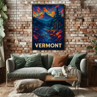 Vermont Landscape Poster
