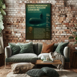 George Washington Carver Nuclear Submarine Poster PosterGoat