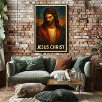 Jesus Christ Artistic Representation Poster