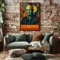 Dwight D. Eisenhower 34th President Poster