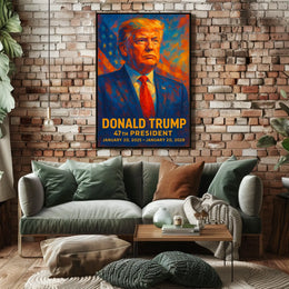 Donald Trump 47Th President Poster