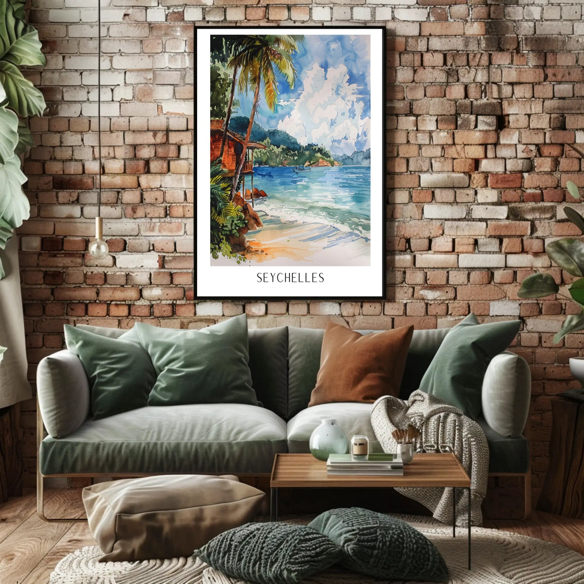 Serene Seychelles Poster