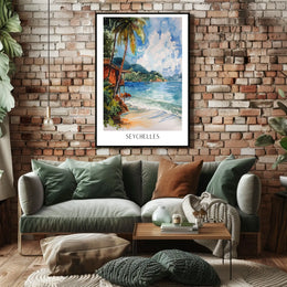 Serene Seychelles Poster