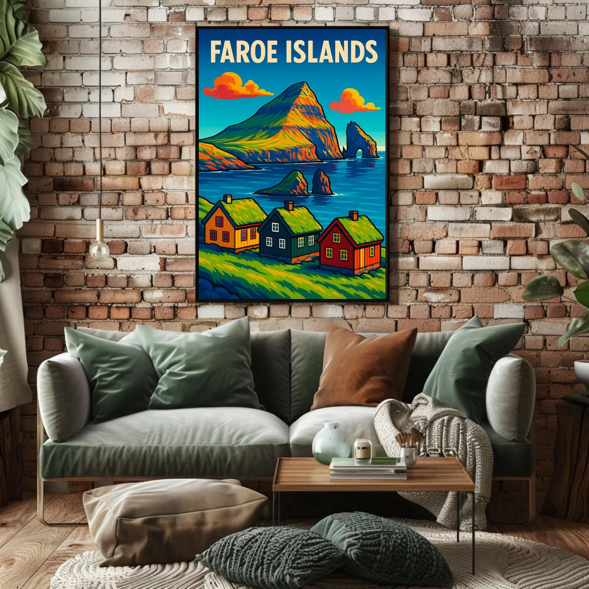 Faroe Islands Scenic Poster