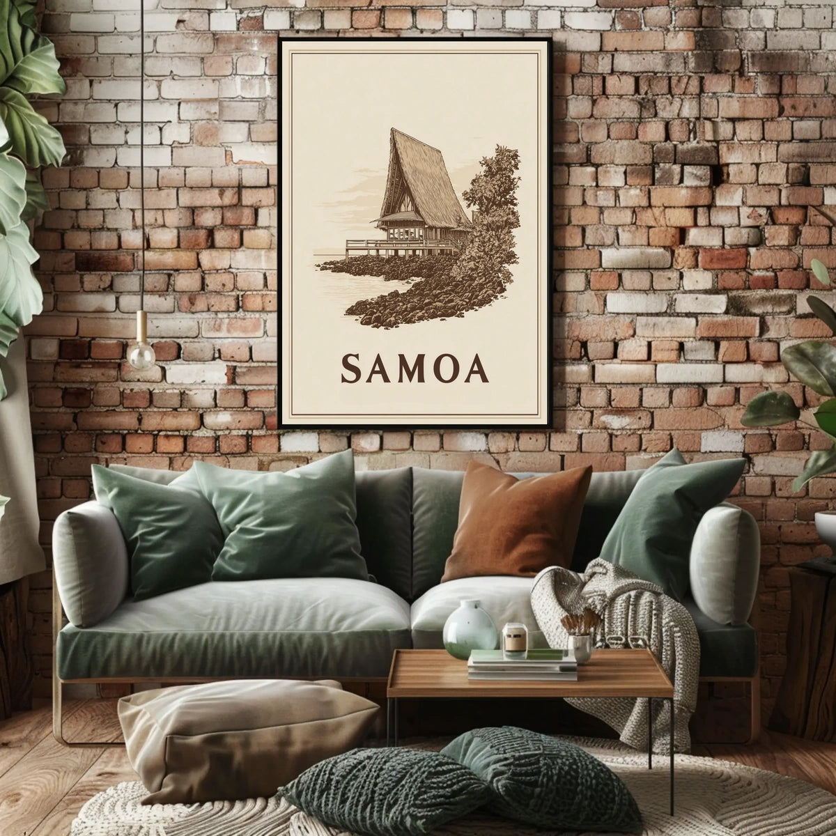 Samoa Scenic Retreat Poster