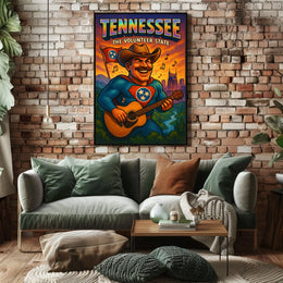 Tennessee The Volunteer State Poster