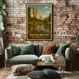 Yosemite National Park Poster