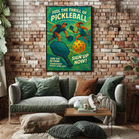 Pickleball Tournament Join the Action Poster