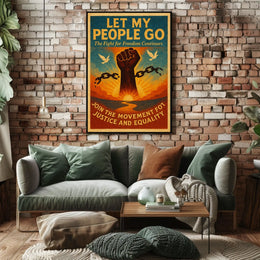 Let My People Go The Fight for Freedom Poster