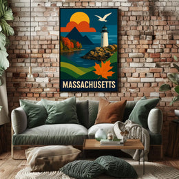 Scenic Massachusetts Poster
