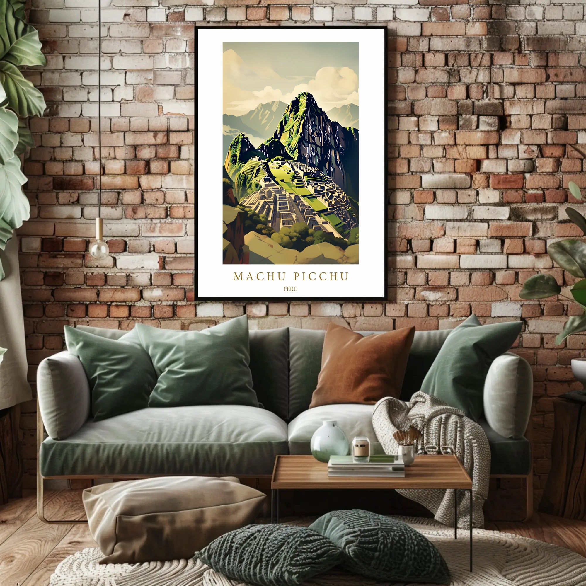 Machu Picchu Scenic Poster PosterGoat