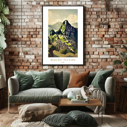 Machu Picchu Scenic Poster PosterGoat
