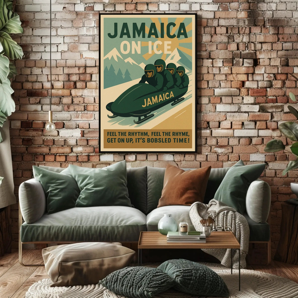 Jamaica on Ice Poster