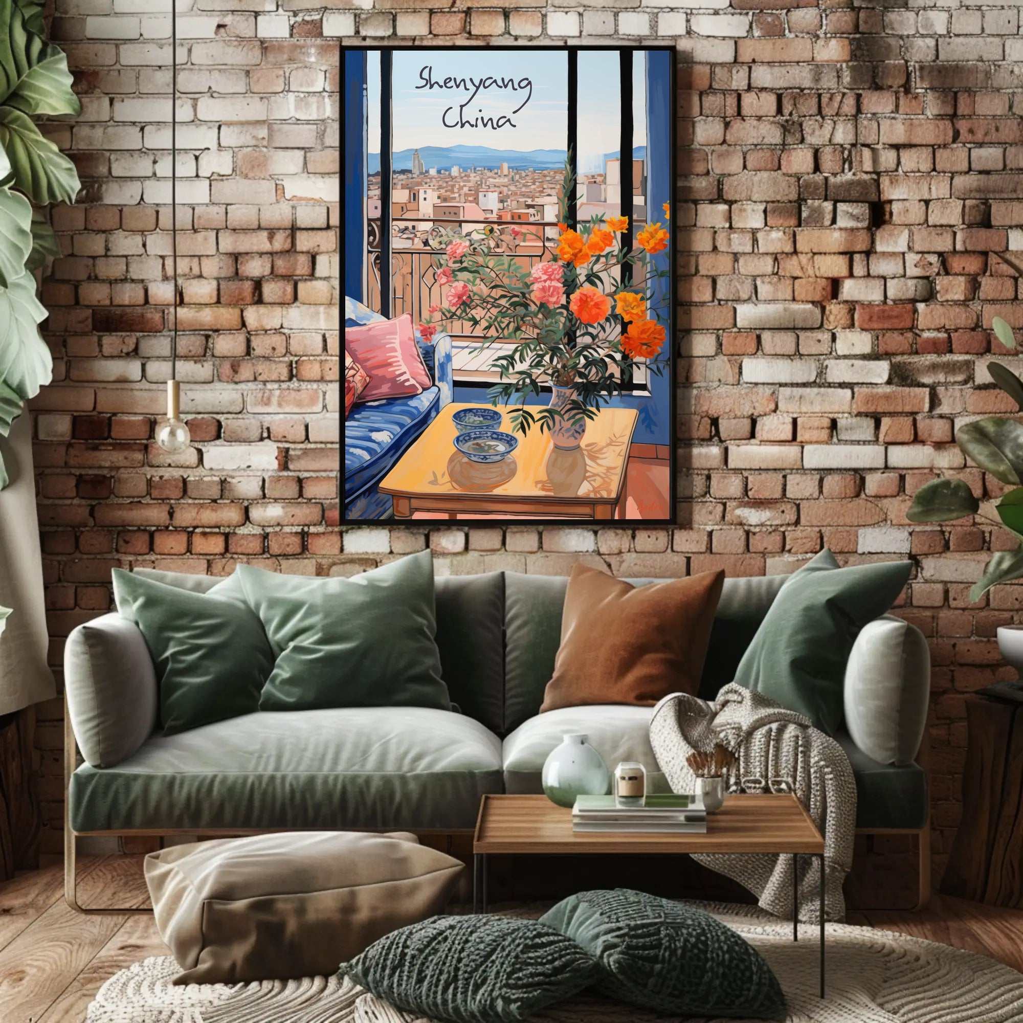 Serene Shenyang View Poster