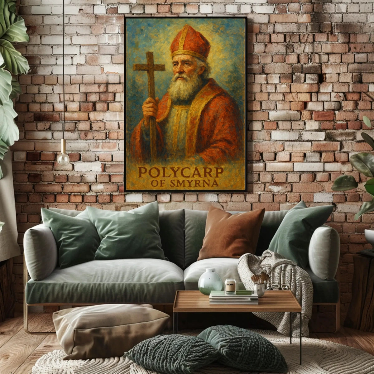 Polycarp of Smyrna Religious Heritage Poster