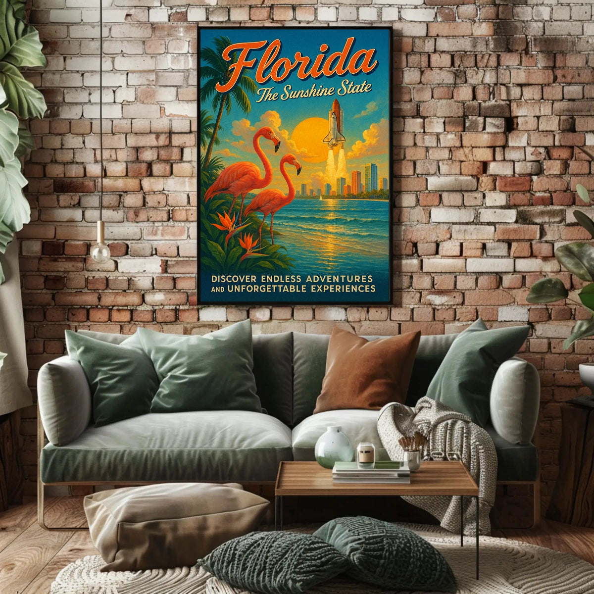 Florida The Sunshine State Poster
