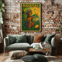 Vibrant Brazil Celebration Poster