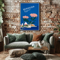 Bermuda In Oleander Time Poster