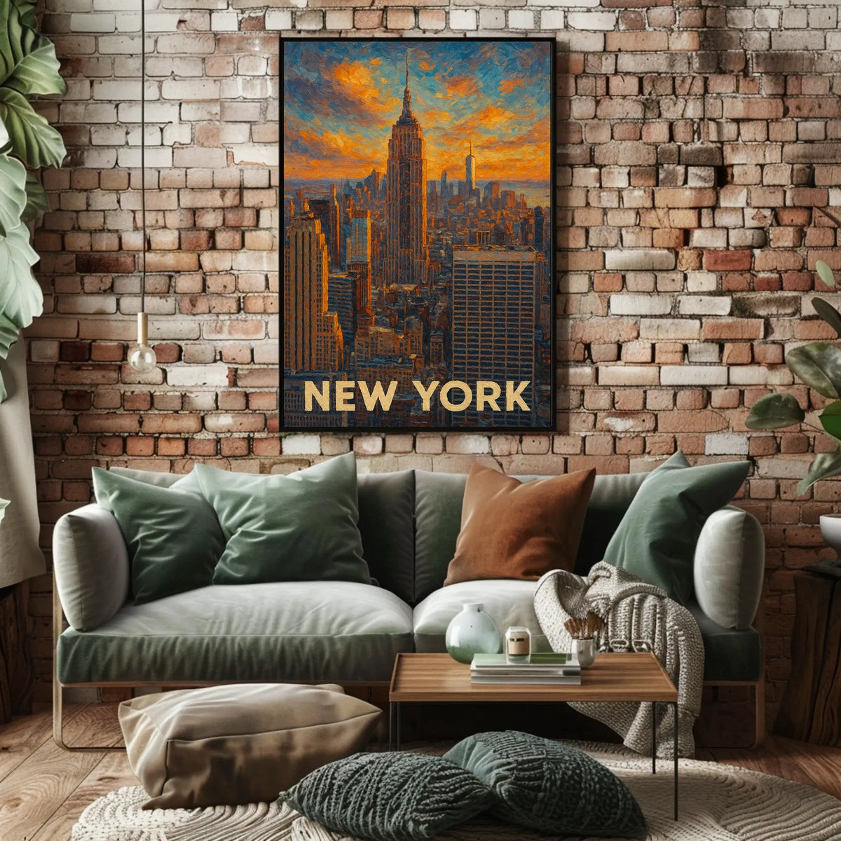 New York Skyline Poster