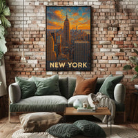 New York Skyline Poster