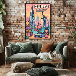 Dubai The Jewel of Emirates Poster