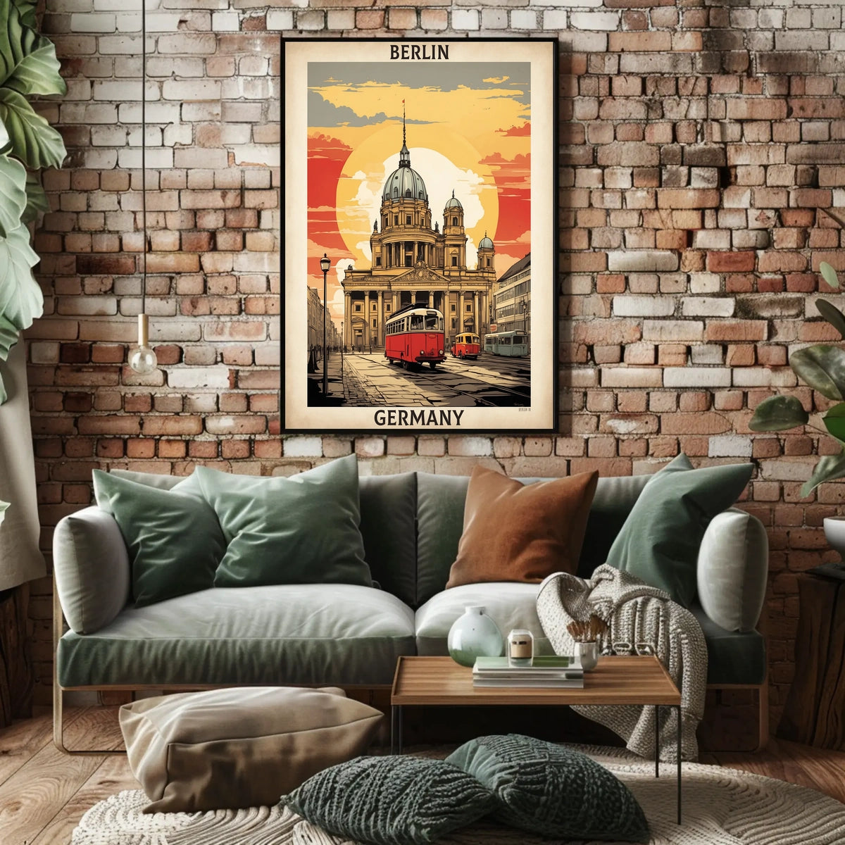 Berlin Architectural Charm Poster