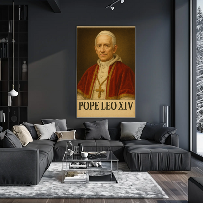 Portrait of Pope Leo XIV Portrait Poster