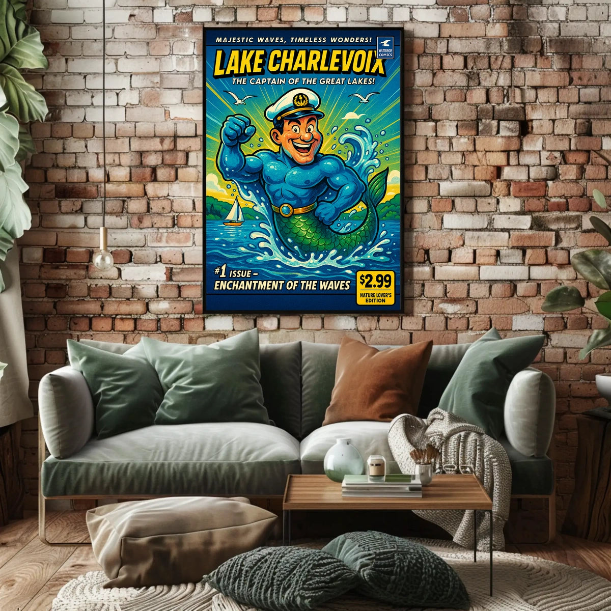 Lake Charlevoix The Captain Of The Poster
