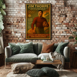 Jim Thorpe: A Sports Legacy Poster