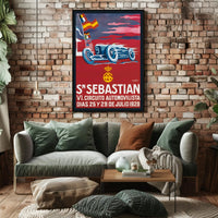 San Sebastián Automotive Circuit 1928 Poster