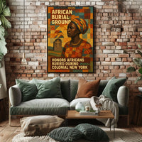 African Burial Ground Memorial Poster