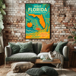 Endless Adventures in Florida Poster
