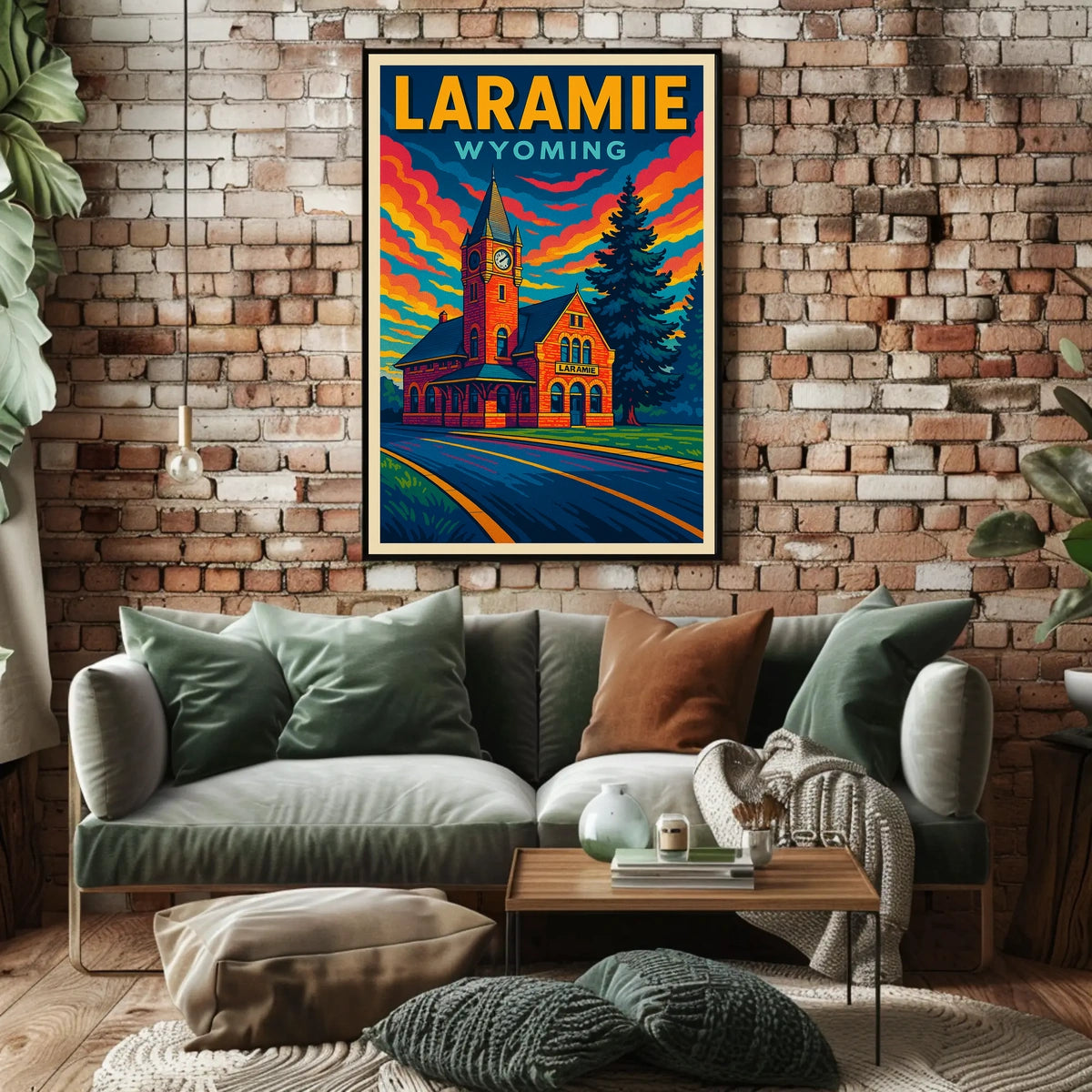 Laramie, Wyoming Poster