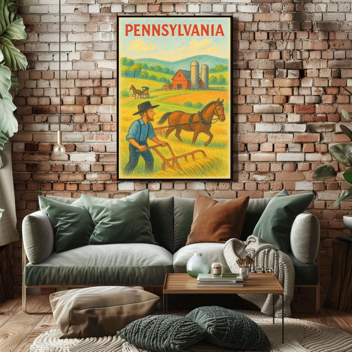 Pennsylvania Countryside Poster