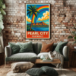 Pearl City, Hawaii Poster