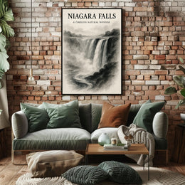 Niagara Falls A Timeless Natural Poster