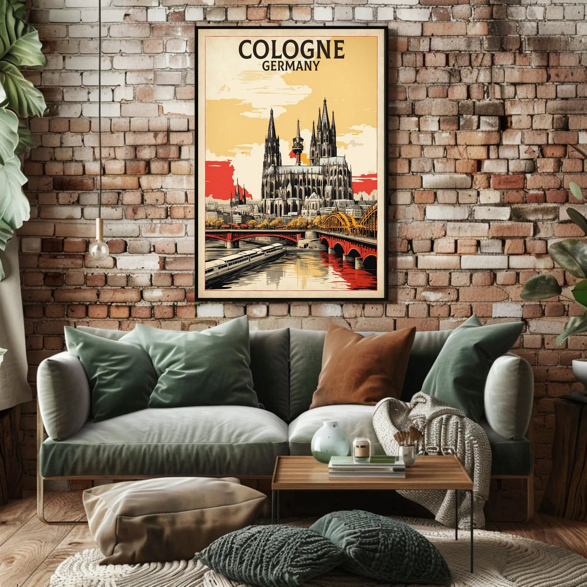 Cologne Germany Architectural Splendor Poster