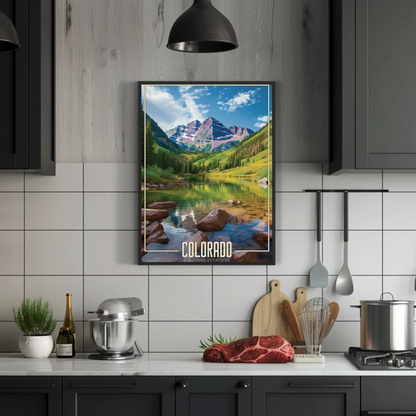 Colorado Vintage Poster