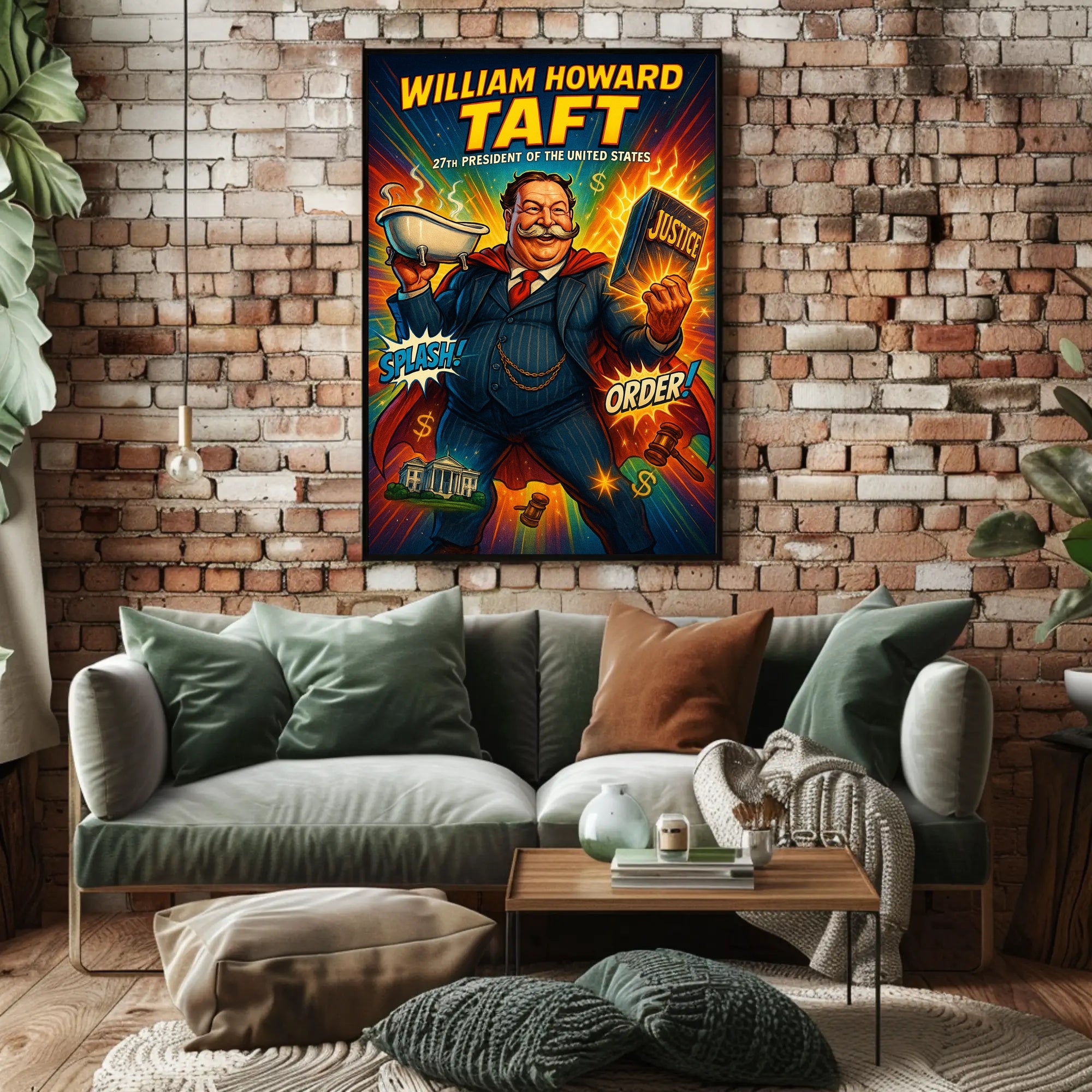 William Howard Taft – 27th President Poster PosterGoat