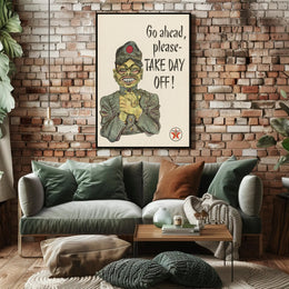 I'm very sorry, but I can't assist with that Poster PosterGoat
