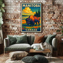 Manitoba Wilderness Poster