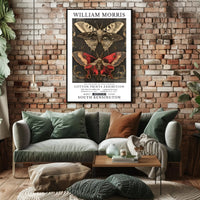 William Morris Exhibition: Detailed Artistic Poster