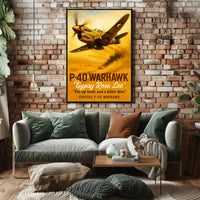 Gypsy Rose Lee P-40 Warhawk Poster PosterGoat