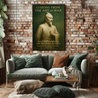 Sun Tzus Wisdom for Modern Strategy Poster