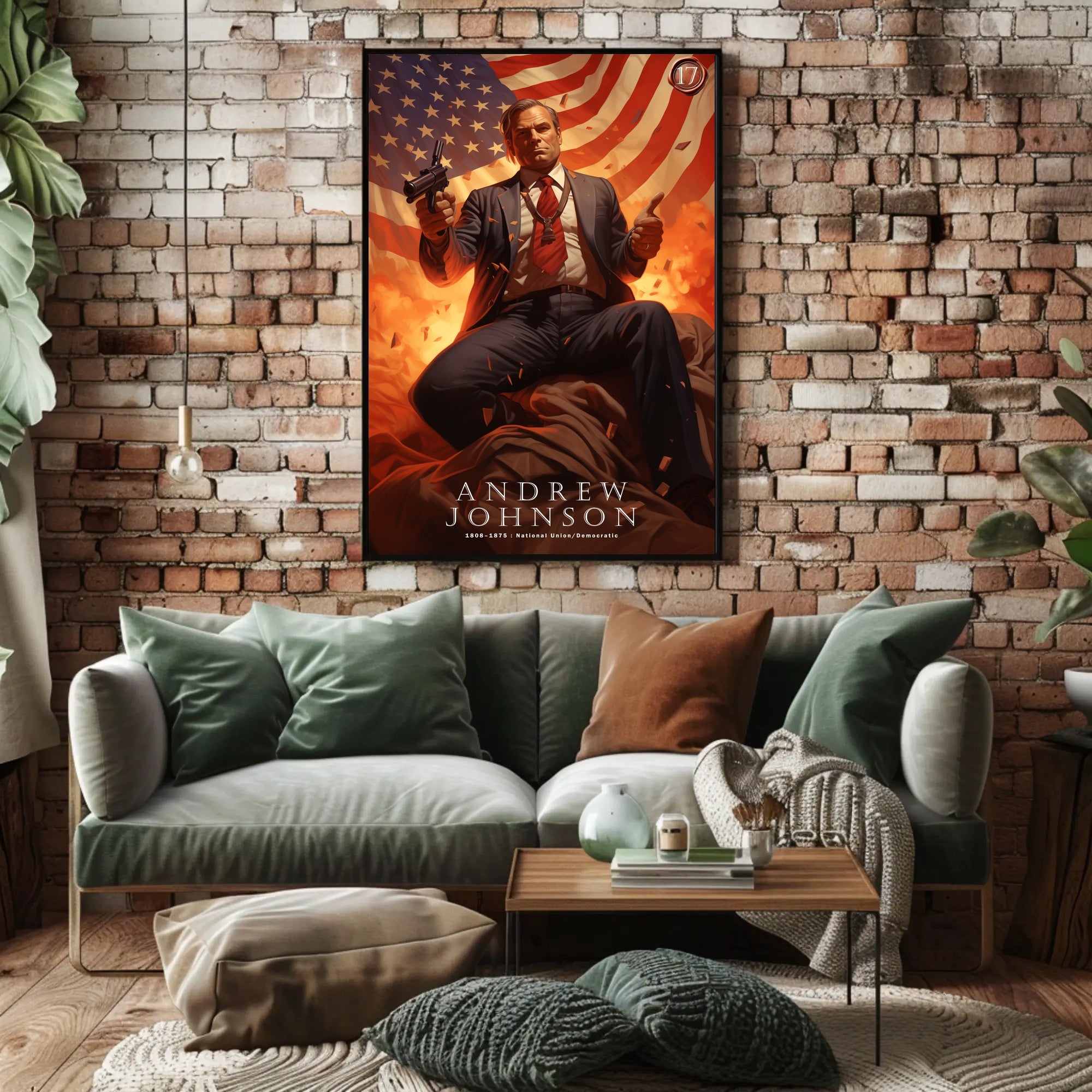 Andrew Johnson Commemorative Poster