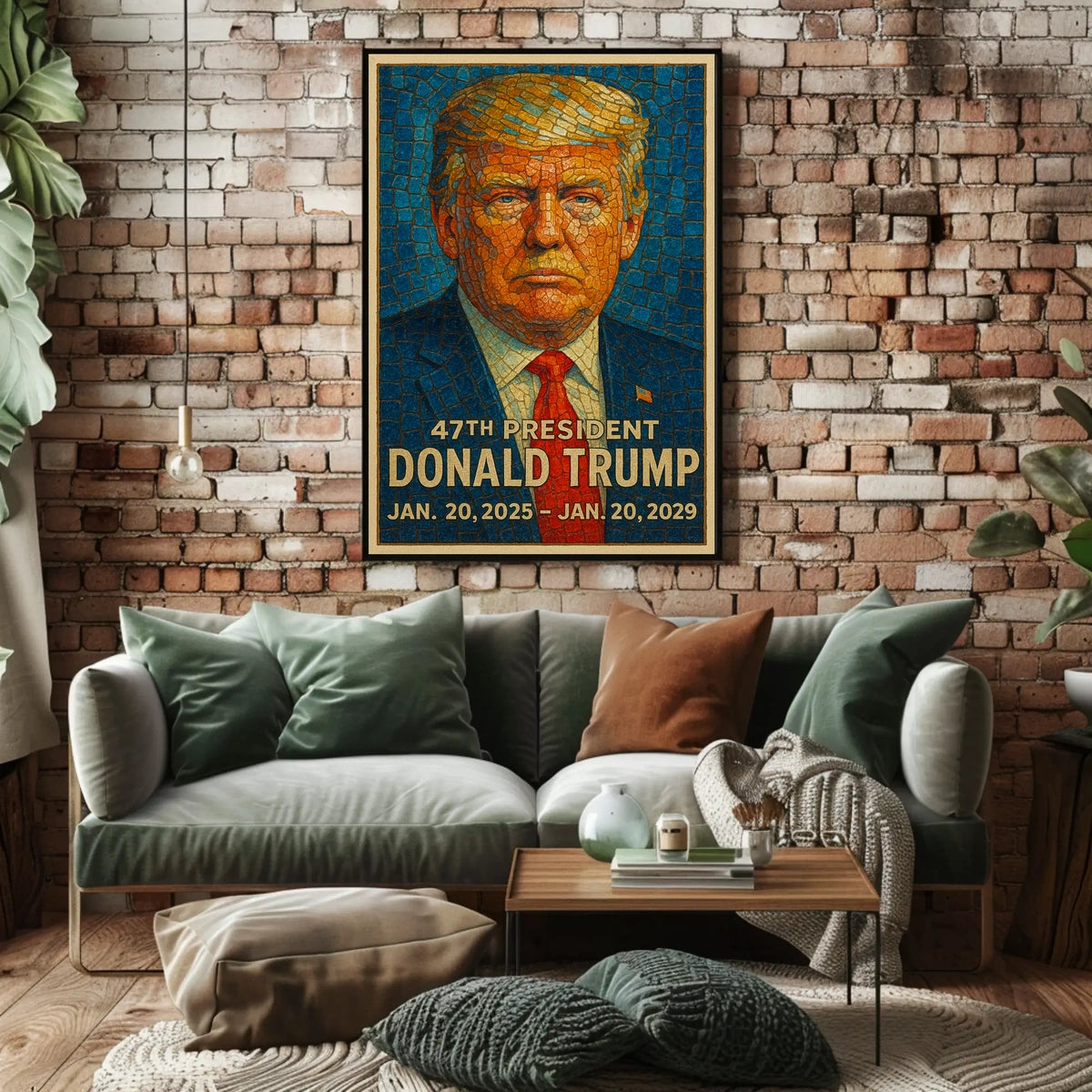 Donald Trump 47th President Poster